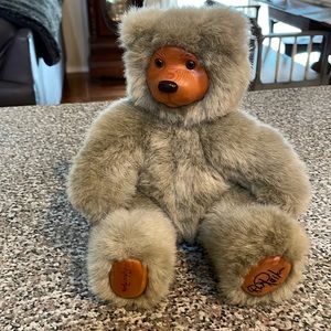 Raikes Bears Cookie 660330 Adorable Wood Face with Soft Plush Body 1989